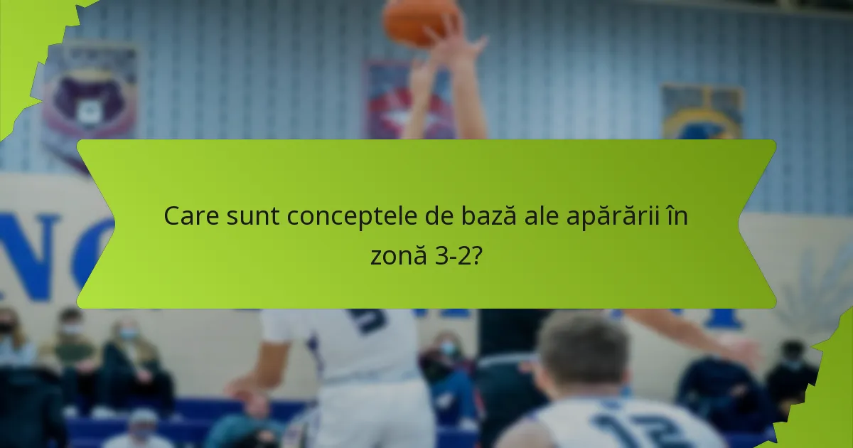 Cum funcționează golurile în apărarea în zonă 3-2?