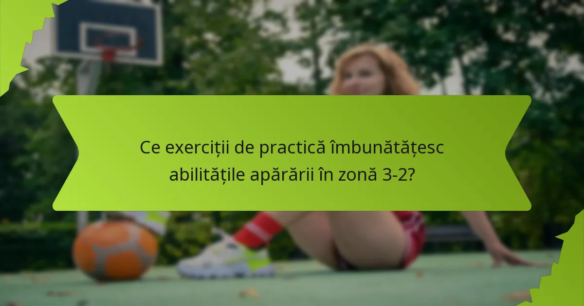 Cum să executăm eficient apărarea în zonă 3-2?