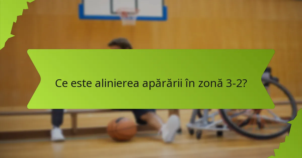 Care sunt variațiile de formațiune ale apărării în zonă 3-2?