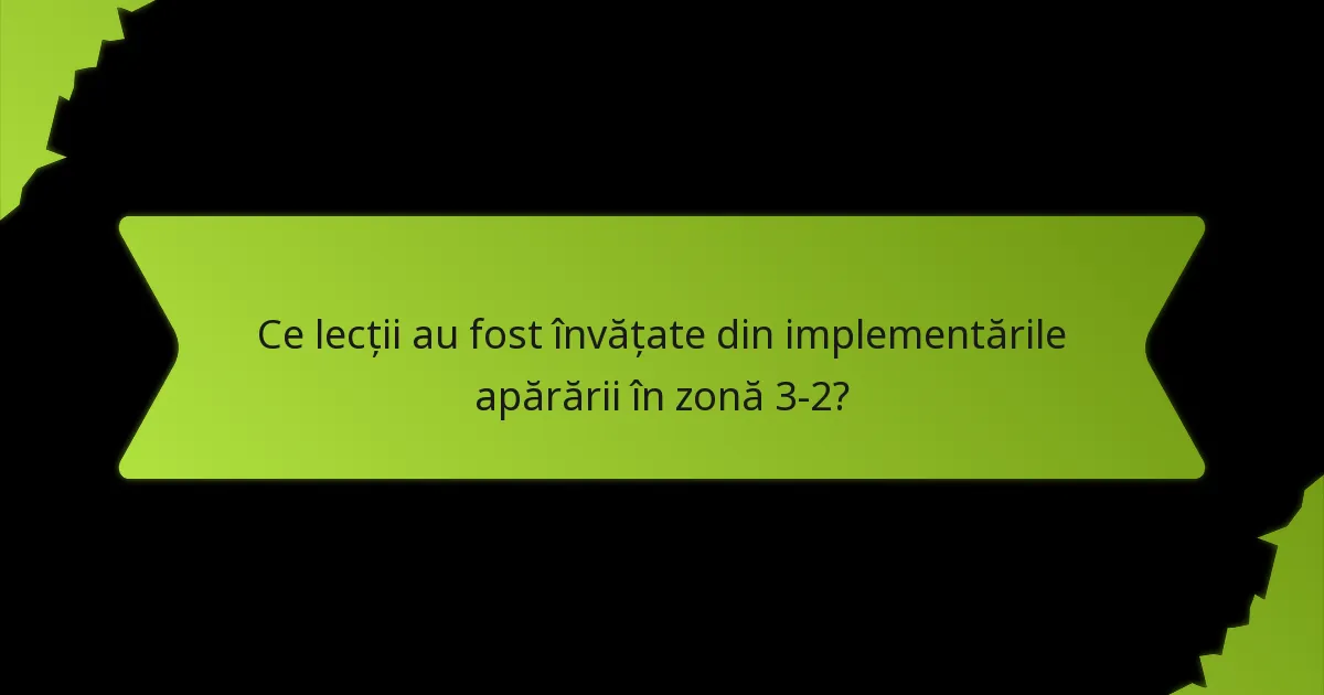 Cum se compară apărarea în zonă 3-2 cu alte strategii defensive?