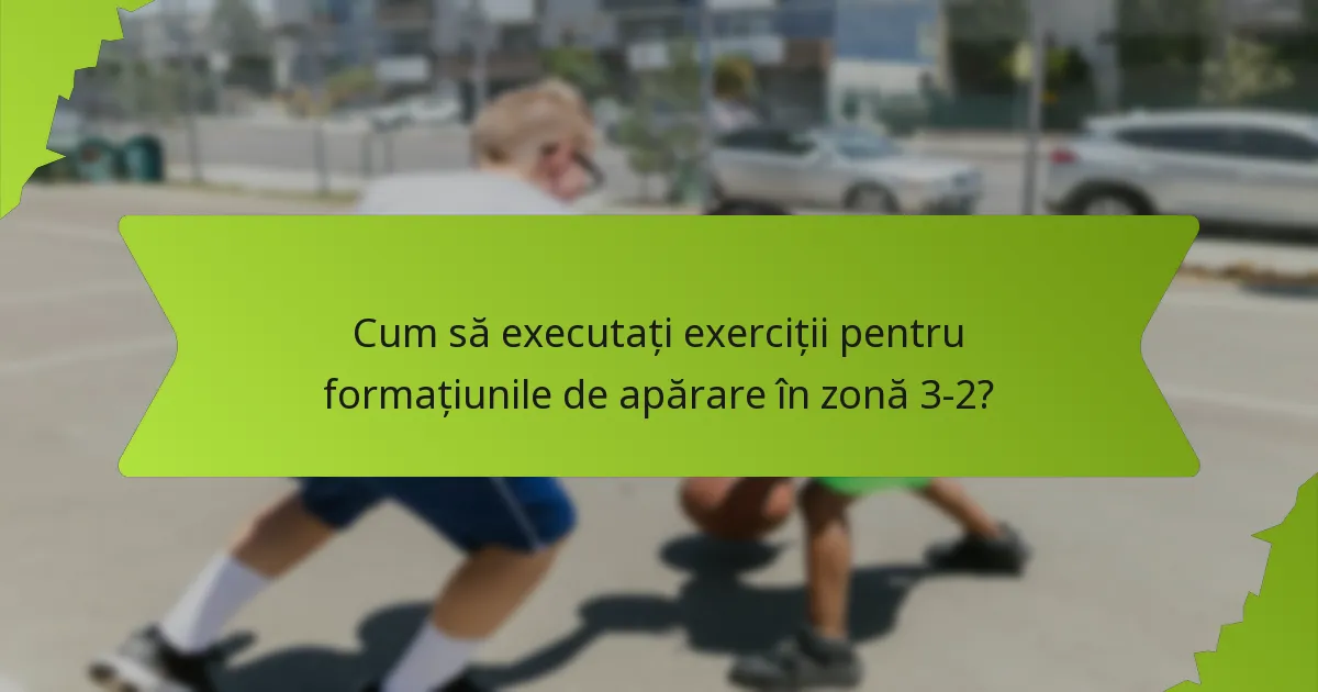 Cum să îmbunătățiți coordonarea echipei în apărarea în zonă 3-2?